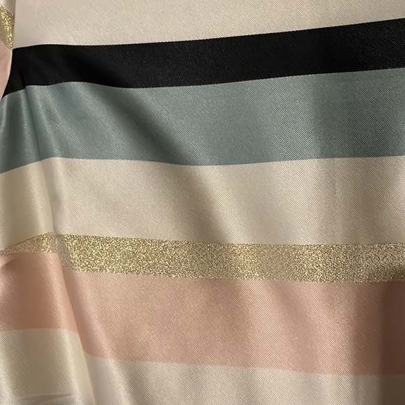Donna Ricco Pastel Striped Shift Dress size 6 - Picture 9 of 9